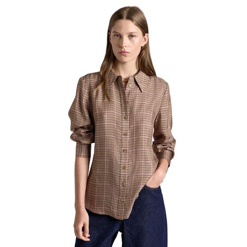 Cue Check Fitted Shirt